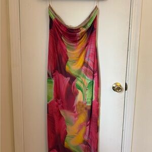 12th Tribe | Dresses | 2th Tribe Labelle Strapless Drop Waist Pink Floral Maxi Dress | Poshmark 12th Tribe | Dresses | 2th Tribe Labelle Strapless Drop Waist Pink Floral Maxi Dress | Poshmark